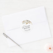 böhmischer Pampass und Grüne Nacht vor Runder Aufkleber (Umschlag)