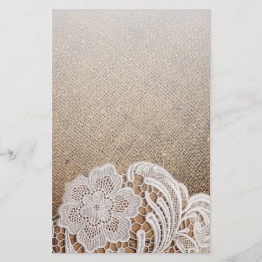 böhmischer rustikaler Western-Berg Briefpapier (Vorderseite)