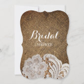 böhmischer rustikaler Western-Berg Einladung (Vorderseite)