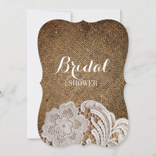 böhmischer rustikaler Western-Berg Einladung (Vorderseite)