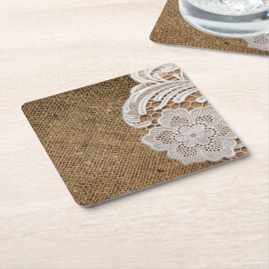 böhmischer rustikaler Western-Berg Rechteckiger Pappuntersetzer (angewinkelt)