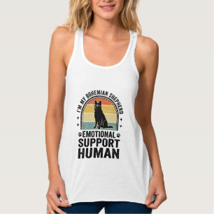 Böhmischer Schäferhund Emotionaler Unterstützungsm Tank Top