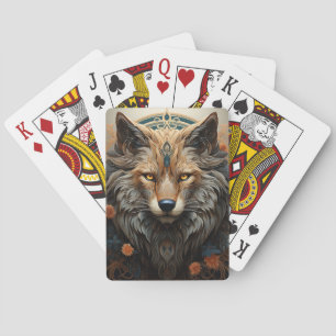 Böhmischer Wolf Spielkarten
