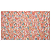 böhmisches Bogenfischschuppen bemaltes Muster Stoff (Fat Quarter (45,7 x 55,9 cm))