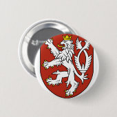 Böhmisches Emblem Button (Vorne & Hinten)