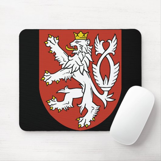 Böhmisches Emblem Mousepad (Mit Mouse)