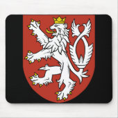 Böhmisches Emblem Mousepad (Vorne)