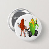 Bohne cornbots button (Vorne & Hinten)