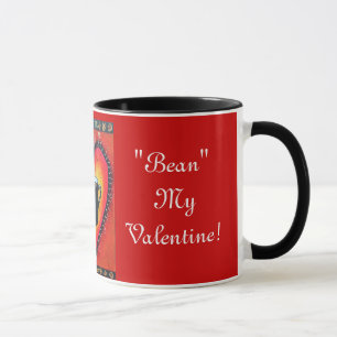 "Bohne" mein Valentinsgruß! , Java-Liebe-Tasse Tasse
