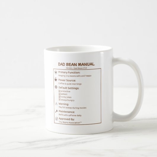 Bohne ruhig süße Kaffeebohne Kaffeetasse (Rechts)