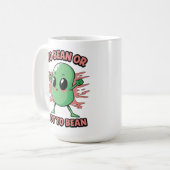 Bohne sein oder nicht Bohne sein Kaffeetasse (Vorderseite Links)