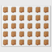 Bohnen auf Toast Geschenkpapier (Flach)