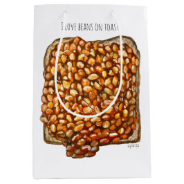 Bohnen auf Toast Mittlere Geschenktüte