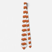 Bohnen auf Toast Neck Tie Krawatte (Vorderseite)