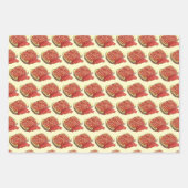 Bohnen auf Toast UK British Cuisine Food Geschenkpapier Set (Vorderseite)