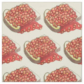 Bohnen auf Toast UK British Cuisine Food Stoff (Muster)
