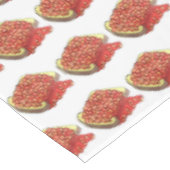 Bohnen auf Toast UK British Cuisine Food Tischdecke (Schrägansicht)