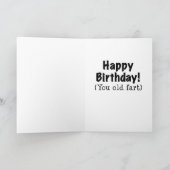 Bohnen, Bohnen, das musikalische Obst Karte (Innenseite)