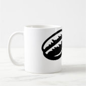 Bohnen gerösteter Kaffeebecher Kaffeetasse (Links)