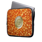 Bohnen Laptopschutzhülle (Vorderseite Links)