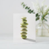 Bohnen, Lebensmittel Postkarte (Stehend Vorderseite)