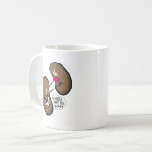 Bohnen-Liebewortspiel Kaffeetasse (Vorderseite Links)