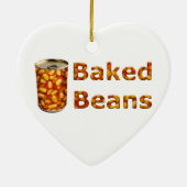 Bohnen mit Backform Keramikornament (Hinten)