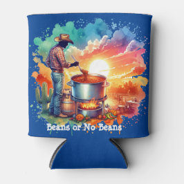 Bohnen oder keine Bohnen Chili Kochen Cowboy 1 Dosenkühler