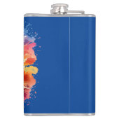 Bohnen oder keine Bohnen Chili Kochen Cowboy 1 Flachmann (Rückseite)