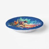 Bohnen oder keine Bohnen Chili Kochen Cowboy 1 Pappteller (Gewinkelt)