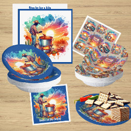 Bohnen oder keine Bohnen Chili Kochen Cowboy 1 Pappteller