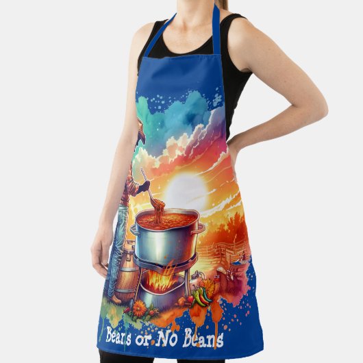 Bohnen oder keine Bohnen Chili Kochen Cowboy 1 Schürze (InSitu)