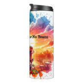 Bohnen oder keine Bohnen Chili Kochen Cowboy 1 Thermosbecher (Nach rechts gedreht)