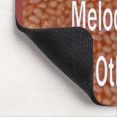 Bohnen sind das musikalische Obst Mousepad (Ecke)