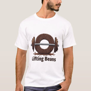 Bohnen stemmen Lustige Kaffee-Gym- & Fitness-Art T-Shirt