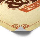 Bohnen und Reis (Reis und Bohnen) Poster (Ecke)