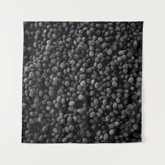 Bohnen Wandteppich (Vorderseite)