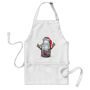 Bohnen-Zähler-Weihnachten Schürze