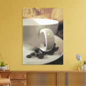 Bohnen zum Cup Leinwanddruck (Insitu (Wohnzimmer))