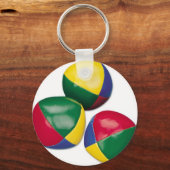 Bohnenbälle Schlüsselanhänger (Vorderseite)