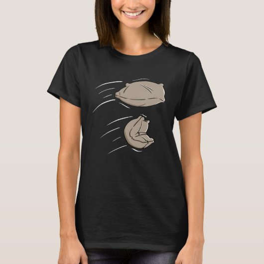 Bohnenbeutel in Bewegung Cornhole T-Shirt (Vorderseite)