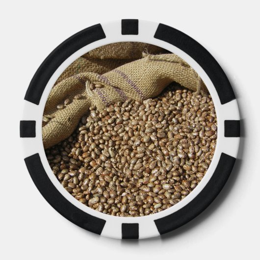 Bohnenbeutel Pokerchips (Vorderseite)