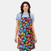Bohnenbonbons Schürze (Getragen)