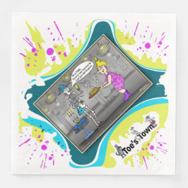 Bohnendip | Geburtstags-Dinner Serviette