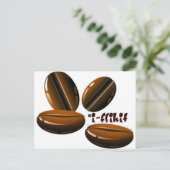 Bohnenflicker Postkarte (Stehend Vorderseite)