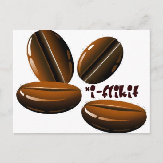 Bohnenflicker Postkarte (Vorderseite)