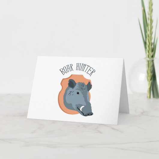 Bohnenjäger Karte (Vorderseite)