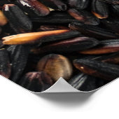 Bohnenlos, schwarz und braun poster (Ecke)