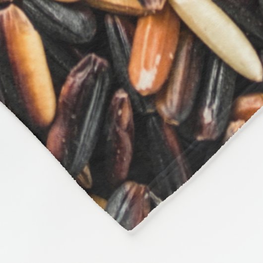 Bohnenlot Fleecedecke (Ecke)