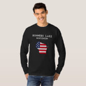 Bohners Lake Wisconsin USA Staat America Travel Wi T-Shirt (Vorne ganz)